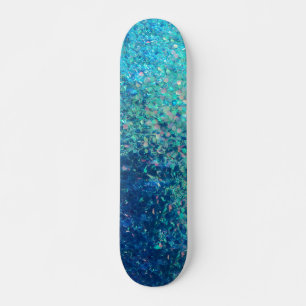 Skateboard Planche à roulettes Blue Ocean Parties scintillan