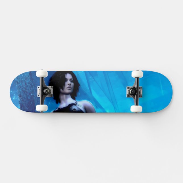 Skateboard planche à roulettes Blue Toxin (Horz)