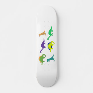 Skateboard Planche à roulettes Bright Dinos (naturelle)