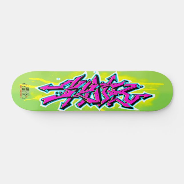 Skateboard Planche à roulettes brûleuse de graffiti (Horz)