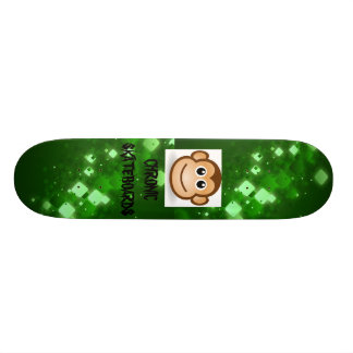 Skateboard Planche à roulettes chronique de singe