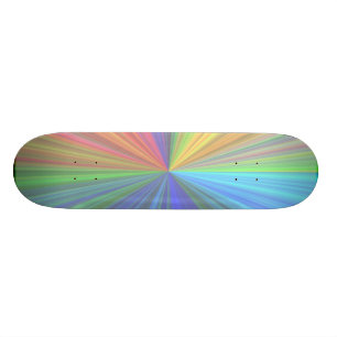Skateboard Planche à roulettes colorée lumineuse