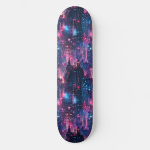Skateboard Planche à roulettes conçue dans un style cyberpunk