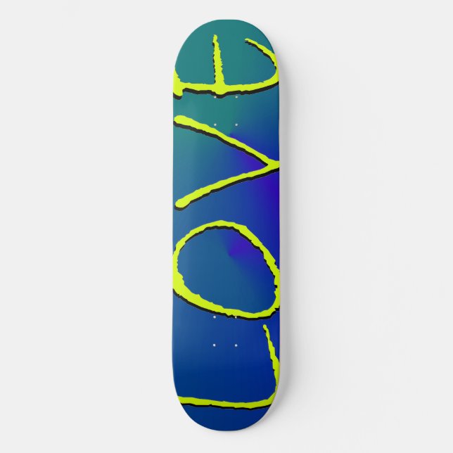 Skateboard Planche à roulettes d'amour (Recto)