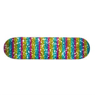 Skateboard Planche à roulettes d'arc-en-ciel de parties