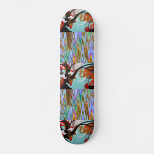 Skateboard Planche à roulettes d'art graffiti