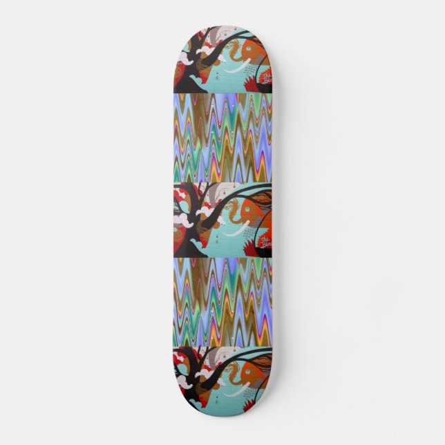 Skateboard Planche à roulettes d'art graffiti (Recto)