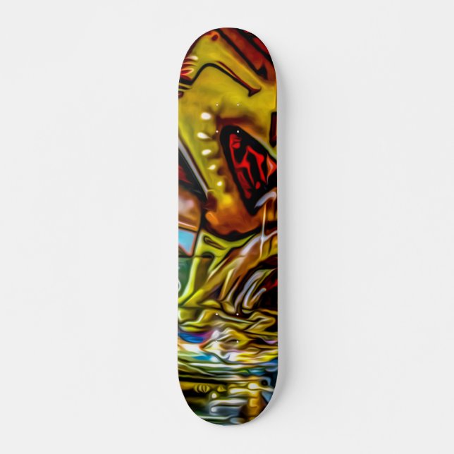 Skateboard Planche à roulettes d'art graffiti (Devant)