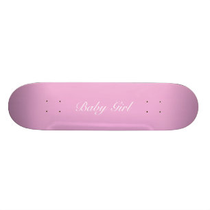 Skateboard Planche à roulettes de bébé rose-clair