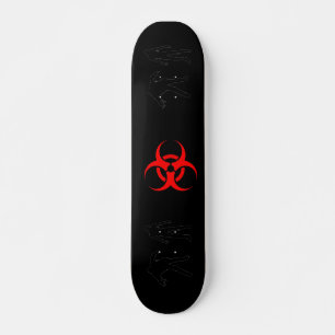 Skateboard Planche à roulettes de Bio-risque de zombi