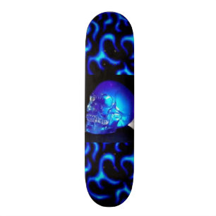 Skateboard Planche à roulettes de Bleu-Crâne