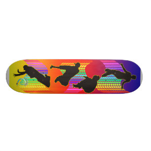 Skateboard planche à roulettes de breakdancer