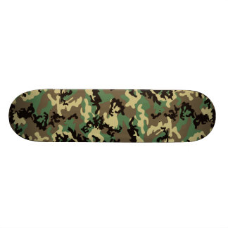 Skateboard Planche à roulettes de Camo de région boisée
