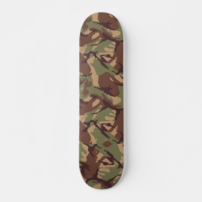 SKATEBOARD PLANCHE À ROULETTES DE CAMOUFLAGE (Devant)