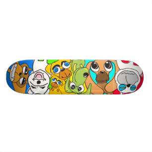 Skateboard Planche à roulettes de chienchien