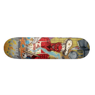 SKATEBOARD PLANCHE À ROULETTES DE DIABLE DE LA CUISINE DE