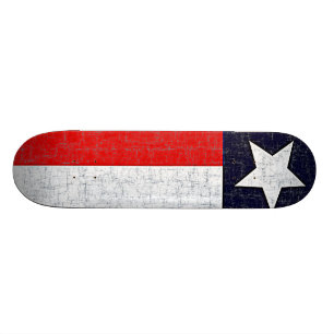 Skateboard Planche à roulettes de DRAPEAU d'ÉTAT du TEXAS