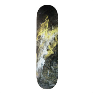 Skateboard Planche à roulettes de glace noire