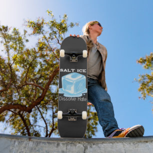 Skateboard Planche à roulettes de glace salée