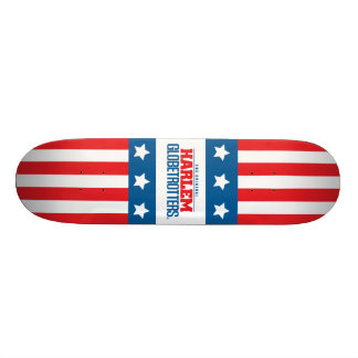 Skateboard Planche à roulettes de globes-trotter de Harlem