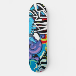 Skateboard planche à roulettes de graffiti