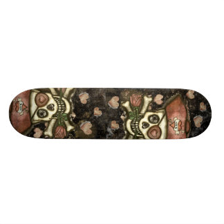 Skateboard Planche à roulettes de graphique d'amour de pirate