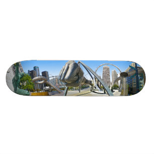 Skateboard planche à roulettes de jungle de d-ville