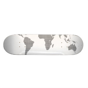 Skateboard planche à roulettes de la carte du workd 2part (2