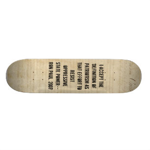 Skateboard Planche à roulettes de liberté