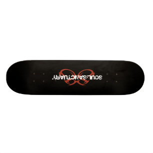 Skateboard Planche à roulettes de logo de sanctuaire d'âme
