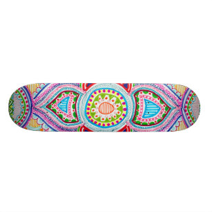 Skateboard Planche à roulettes de mandala de Chloe Lambertin