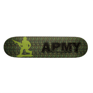 Skateboard planche à roulettes de mission d'espion d'ARMÉE 