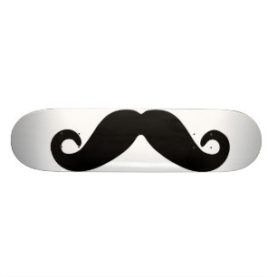 Skateboard planche à roulettes de moustache