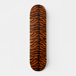 Skateboard Planche à roulettes de peau de tigre