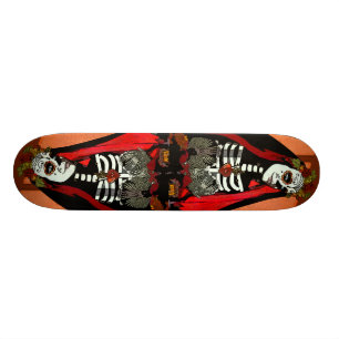 Skateboard Planche à roulettes de Père Noël Muerte