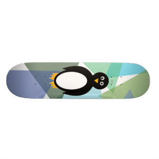 Skateboard Planche à roulettes de pingouin