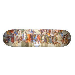 Skateboard Planche à roulettes de Platon et d'Aristote