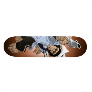 Skateboard Planche à roulettes de pousse de chimpanzé de