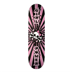 Skateboard Planche à roulettes de puissance de fille