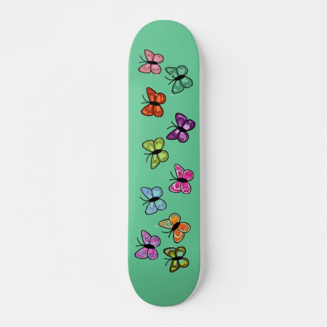 Skateboard Planche à roulettes de rangée de papillon (Devant)