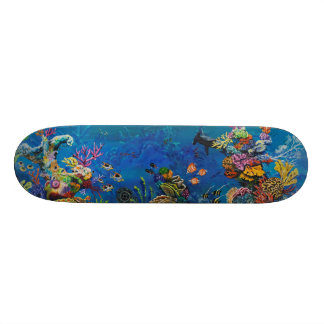 Skateboard Planche à roulettes de récif coralien de 7 mers