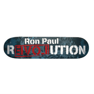 Skateboard Planche à roulettes de révolution de Ron Paul