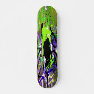 Skateboard Planche à roulettes de rue de graffiti