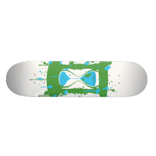 Skateboard Planche à roulettes de sablier de réchauffement