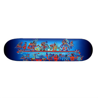 Skateboard planche à roulettes de sacrifice de moche