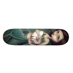 Skateboard Planche à roulettes de sirène de Shell de Nautil