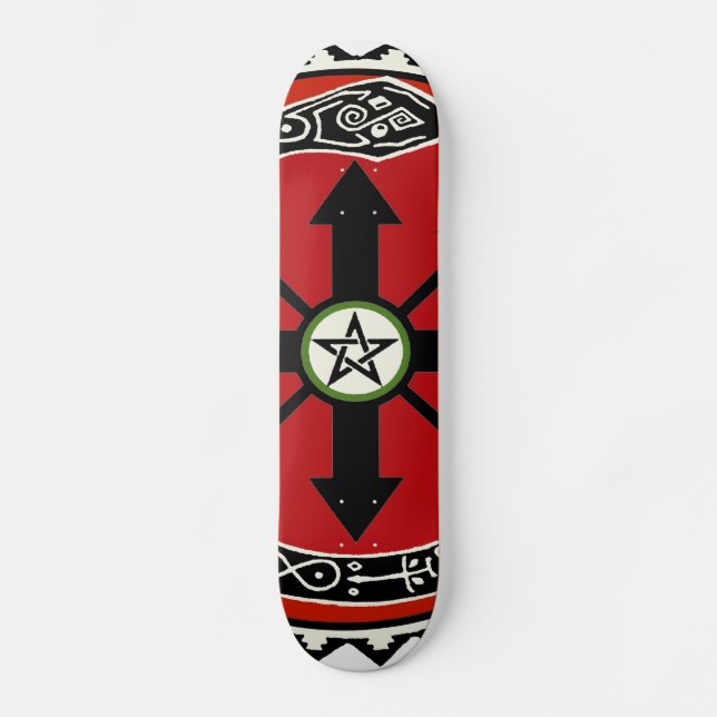 Skateboard Planche à roulettes de sorcellerie VooDoo (Recto)