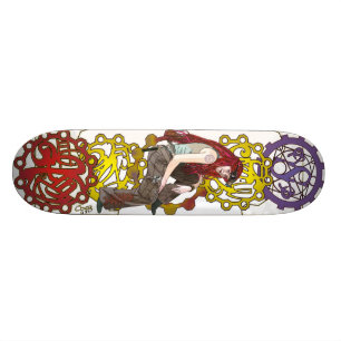 Skateboard Planche à roulettes de sortie de Steampunk