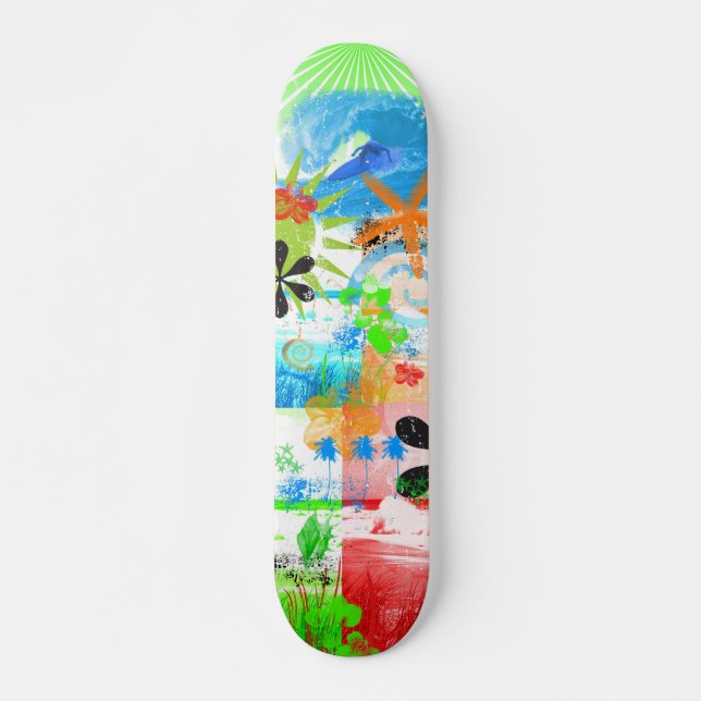 Skateboard Planche à roulettes de Surfin Etats-Unis (Devant)