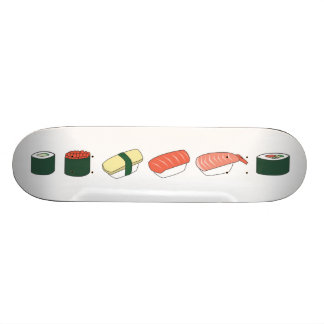 Skateboard Planche à roulettes de sushi - naturelle
